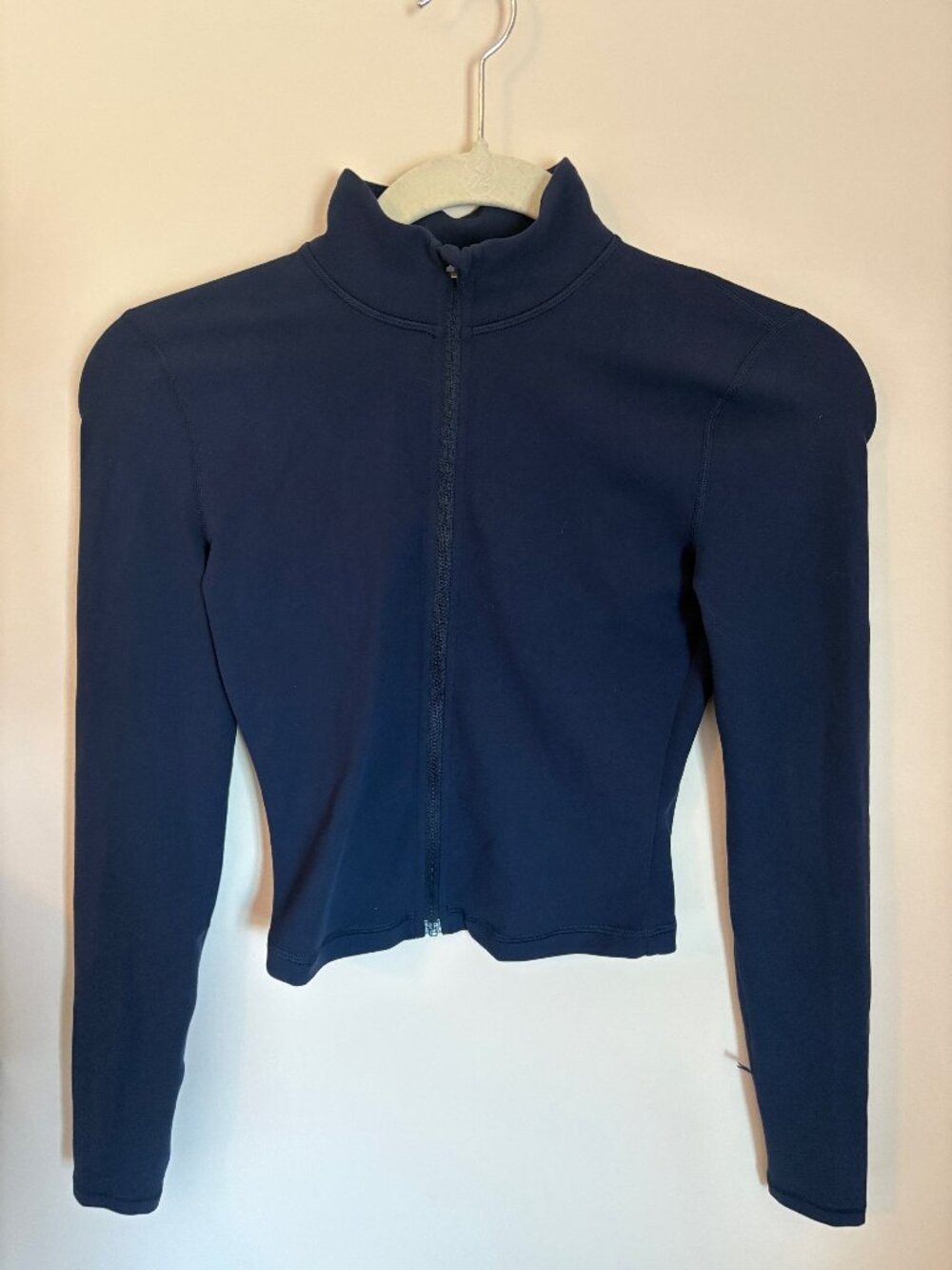 Aritzia Golden New Limit Zip Up, Admiral